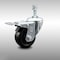 Service Caster 3.5 Inch SS Hard Rubber Swivel 3/8 Inch Threaded Stem Caster Total Lock Brake SCC-SSTSTTL20S3514-HRS-381615 - alternate 1